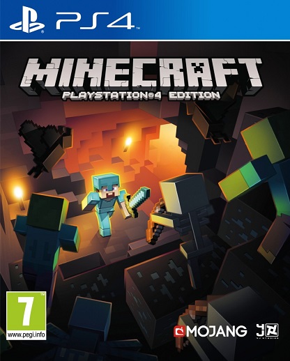 Pochette Minecraft version PlayStation 4