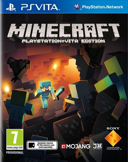 Pochette Minecraft version PSVita