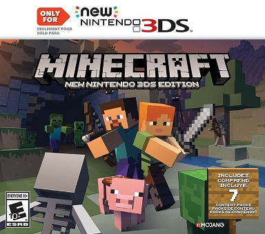Pochette Minecraft version 3DS