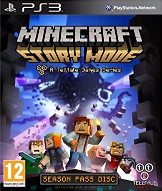 Pochette Minecraft : Story Mode version PlayStation 3