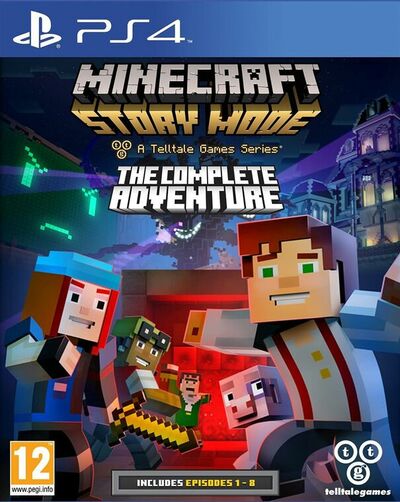 Pochette Minecraft : Story Mode version PlayStation 4