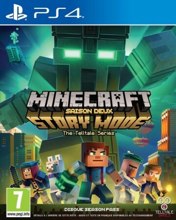 Pochette Minecraft : Story Mode - Saison 2 version PlayStation 4
