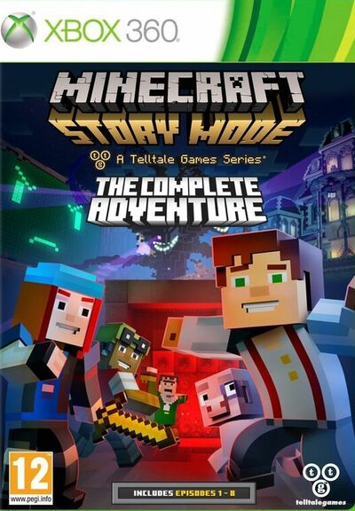 Pochette Minecraft : Story Mode version Xbox 360