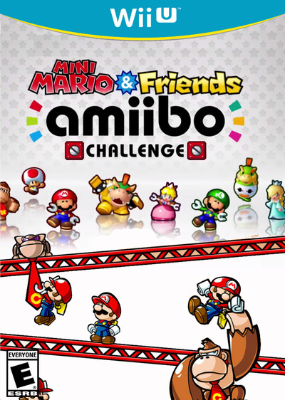 Pochette Mini Mario & Friends : Amiibo Challenge version Wii U