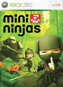 Pochette Mini Ninjas version Xbox 360