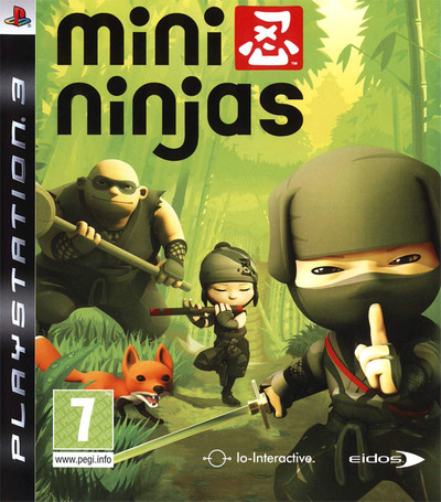Pochette Mini Ninjas version PlayStation 3