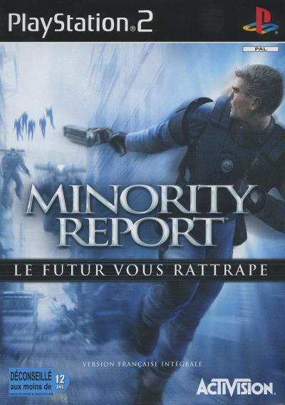 Pochette Minority Report version PlayStation 2