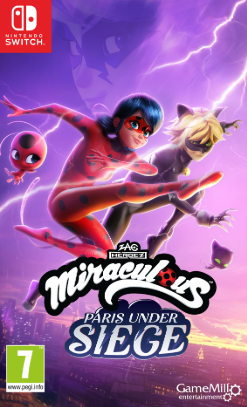 Pochette Miraculous : Paris Under Siege version Switch