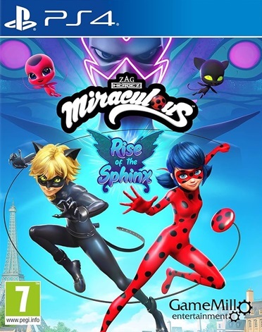 Pochette Miraculous : Rise of the Sphinx version PlayStation 4