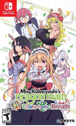 Pochette Miss Kobayashi's Dragon Maid : Burst Forth!! Choro-gon Breath version Switch