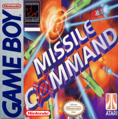 Pochette Missile Command version GameBoy/Color