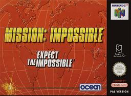 Pochette Mission : Impossible version Nintendo 64