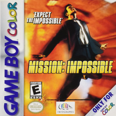 Pochette Mission : Impossible version GameBoy/Color