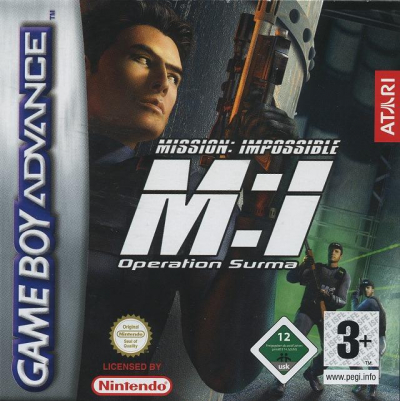 Pochette Mission Impossible : Operation Surma version GameBoy Advance