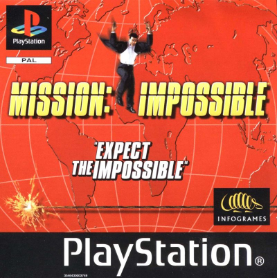 Pochette Mission : Impossible version PlayStation