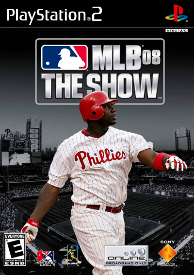 Pochette MLB 08 : The Show version PlayStation 2