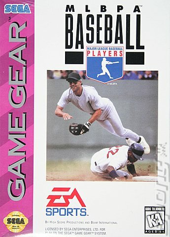 Pochette MLBPA Baseball version GameGear