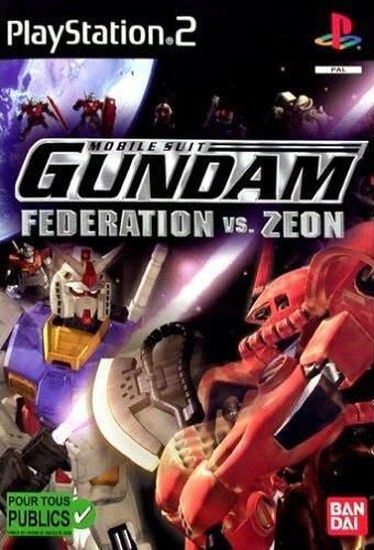 Pochette Mobile Suit Gundam : Federation vs Zeon version PlayStation 2