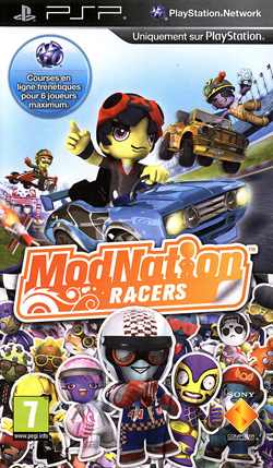 Pochette ModNation Racers version PSP
