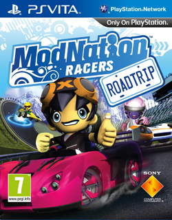 Pochette ModNation Racers : Road Trip version PSVita