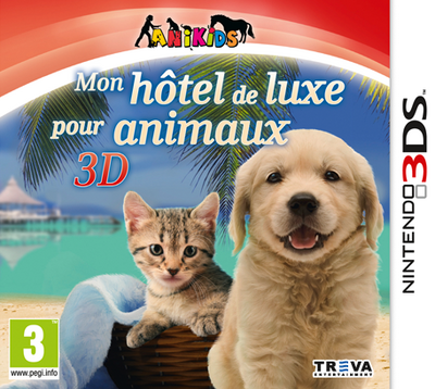 Pochette Mon hôtel de luxe pour animaux 3D version 3DS
