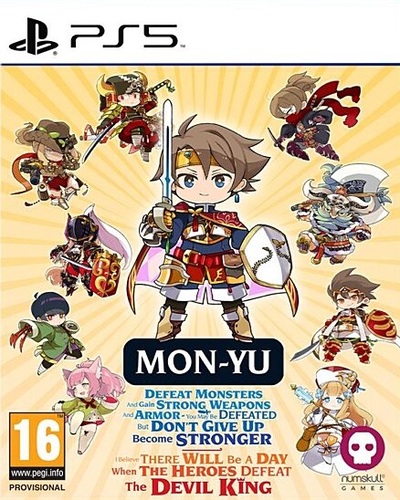 Pochette Mon-Yu version PlayStation 5