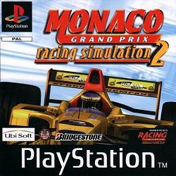 Pochette Monaco Grand Prix Racing Simulation 2 version PlayStation