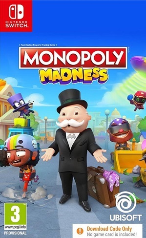 Pochette Monopoly Madness version Switch