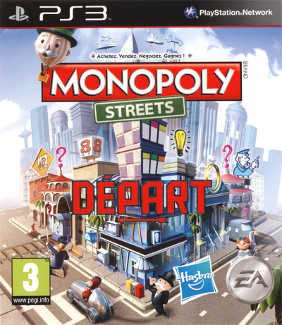Pochette Monopoly Streets version PlayStation 3