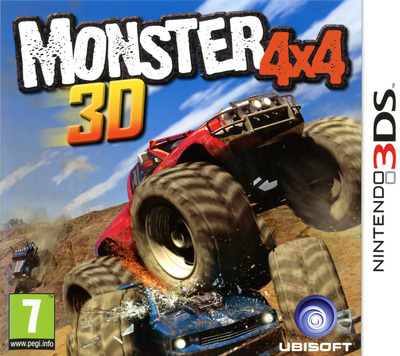 Pochette Monster 4x4 3D version 3DS