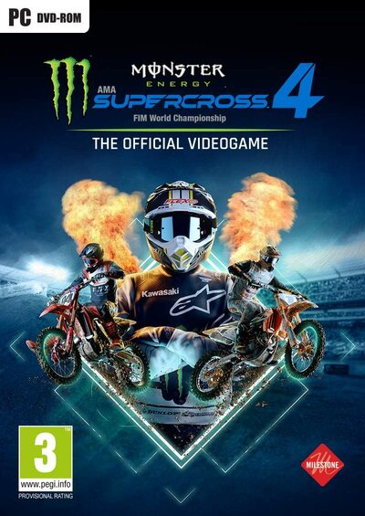 Pochette Monster Energy Supercross 4 : The Official Videogame version PC Windows