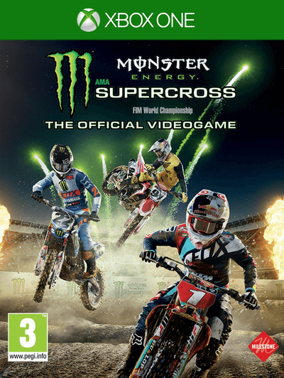Pochette Monster Energy Supercross : The Official Videogame version Xbox One