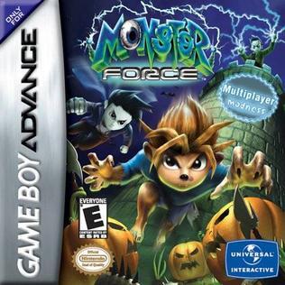 Pochette Monster Force version GameBoy Advance