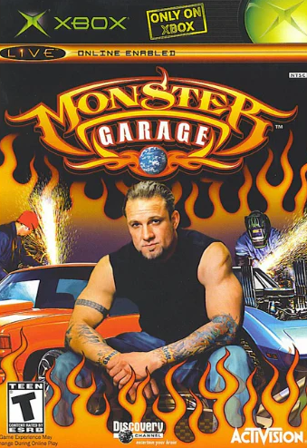 Pochette Monster Garage version Xbox