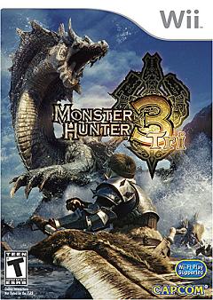 Pochette Monster Hunter 3 version Wii