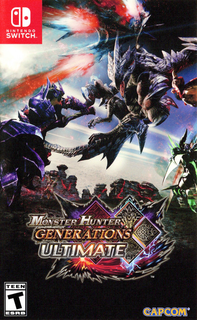 Pochette Monster Hunter Generations Ultimate version Switch