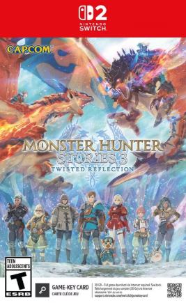 Pochette Monster Hunter Stories 3 : Twisted Reflection version Switch 2