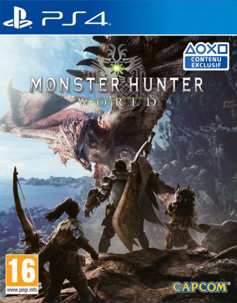 Pochette Monster Hunter : World version PlayStation 4