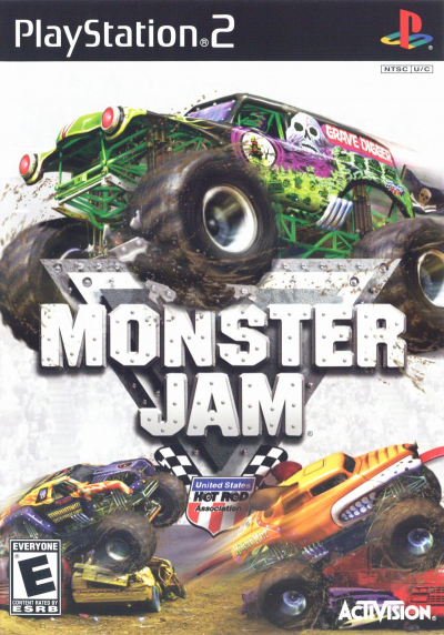 Pochette Monster Jam version PlayStation 2