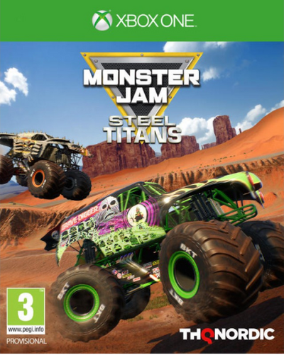Pochette Monster Jam Steel Titans version Xbox One