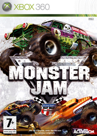 Pochette Monster Jam version Xbox 360