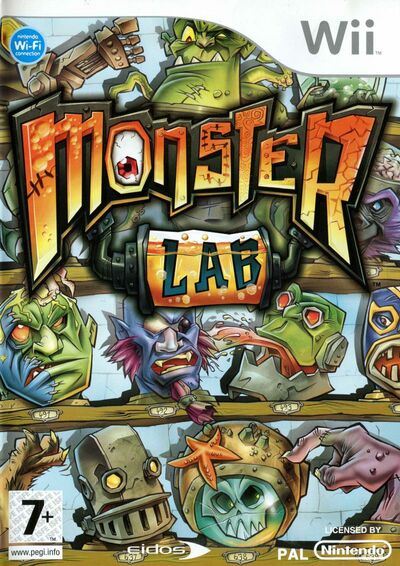 Pochette Monster Lab version Wii