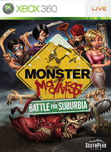 Pochette Monster Madness : Battle for Suburbia version Xbox 360