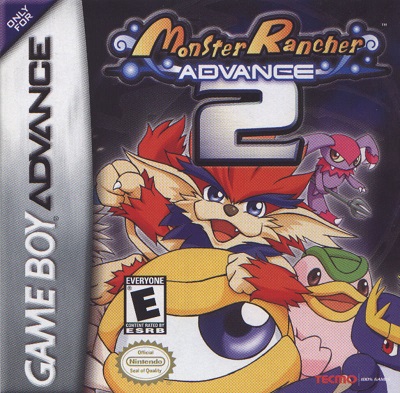 Pochette Monster Rancher Advance 2 version GameBoy Advance