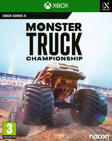 Pochette Monster Truck Championship version Xbox Series X/S