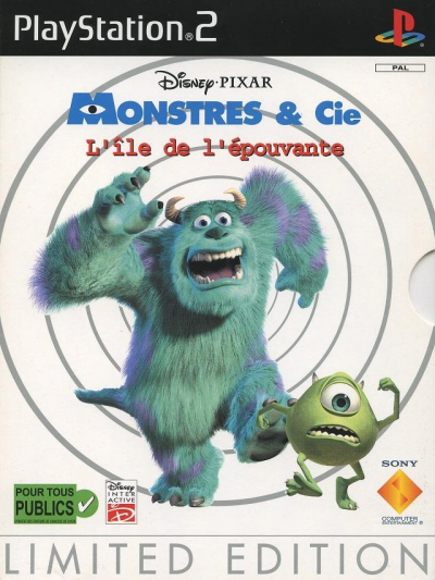 Pochette Monstres & Cie : L'île de l'épouvante version PlayStation 2