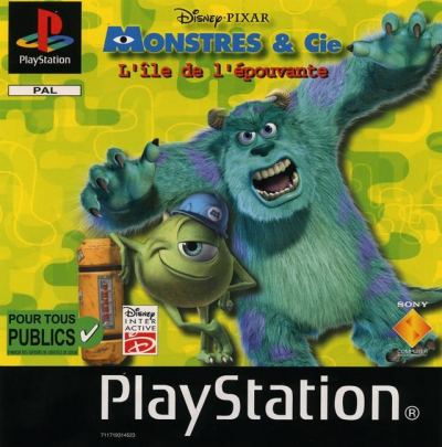 Pochette Monstres & Cie : L'île de l'épouvante version PlayStation
