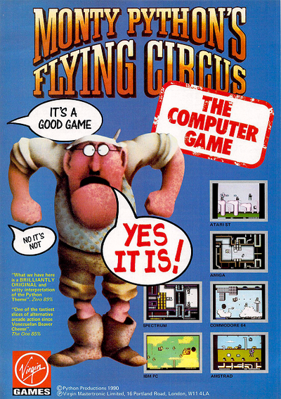 Pochette Monty Python's Flying Circus version PC Windows