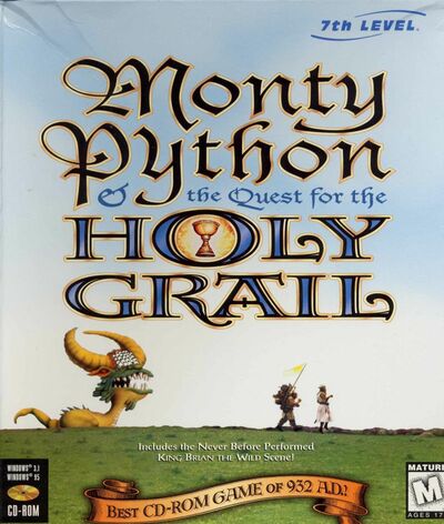 Pochette Monty Python : The Quest for the Holy Grail version PC Windows