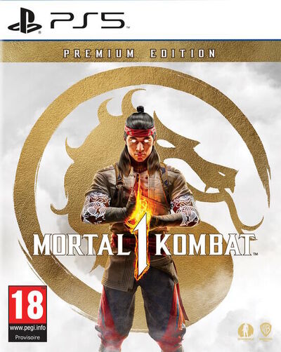 Pochette Mortal Kombat 1 version PlayStation 5